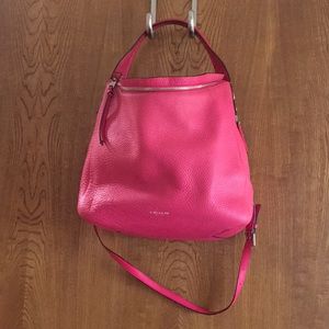 Coach medium bag - hot pink hobo!